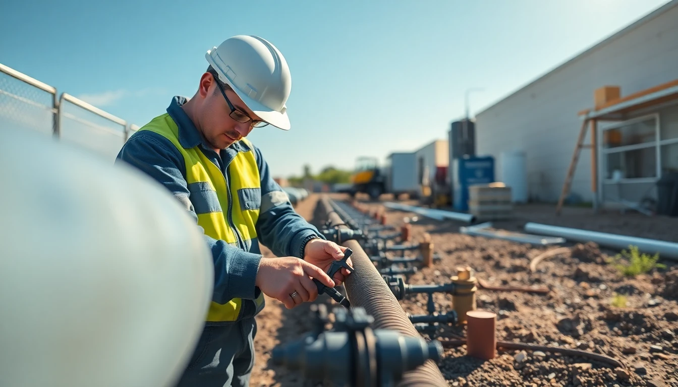 Geothermal Loop Installation